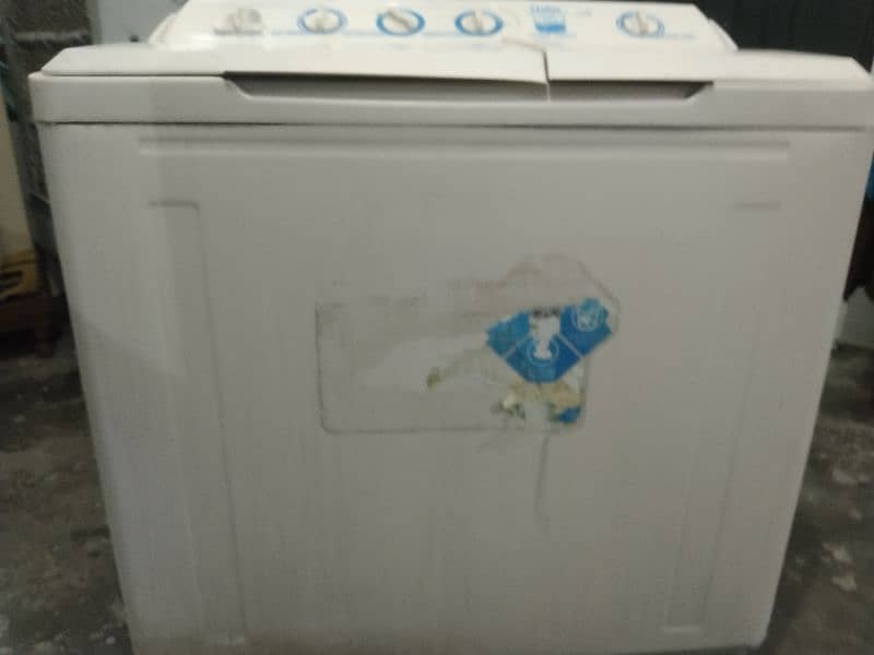 Haier HWM 120-AS Jumbo Power Semi automatic washing machin double body 6