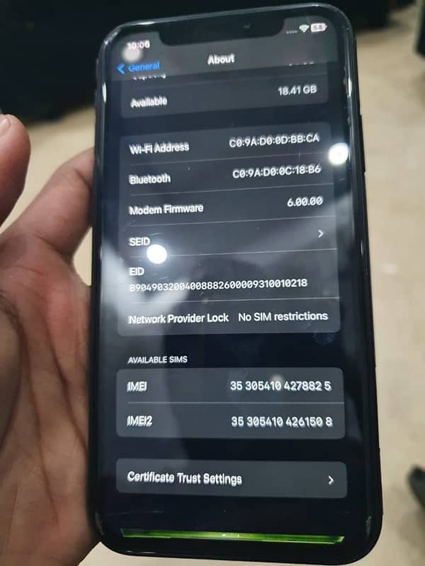 iPhone Xr non pta factory unlocked 7