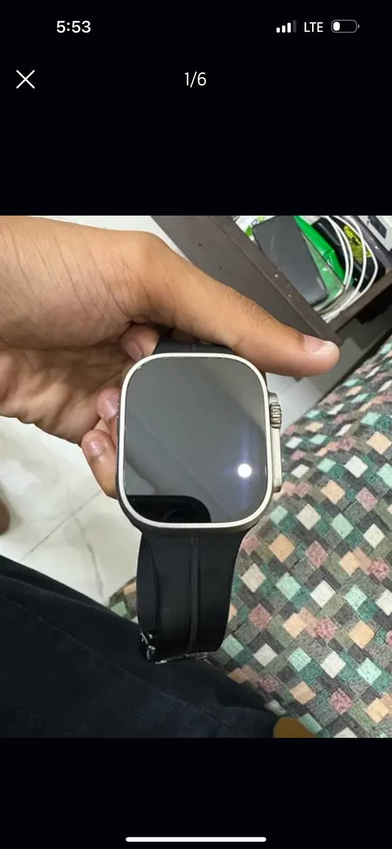 Apple watch ultra 2 natural titanium alpine loop 2