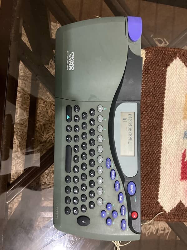 imported trxas sharp calculators dictionery dymo label printer uk lot 6