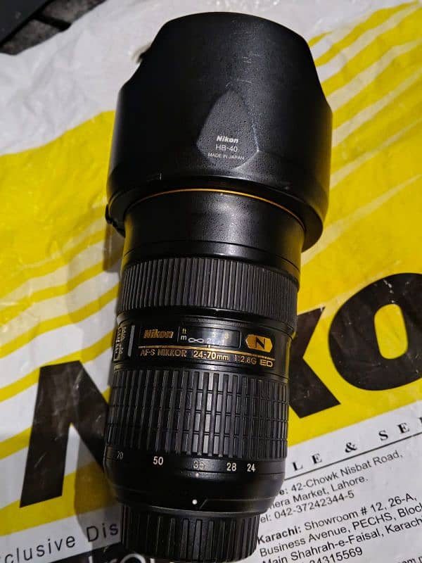 NIKKOR Lens 24/70mm f2.8 1