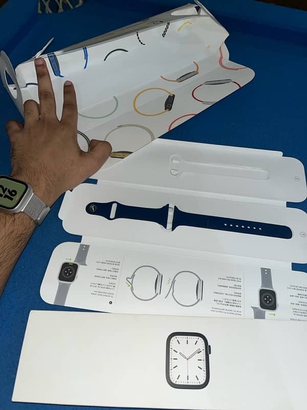 Apple watch Series 7 45mm Midnight blue 4