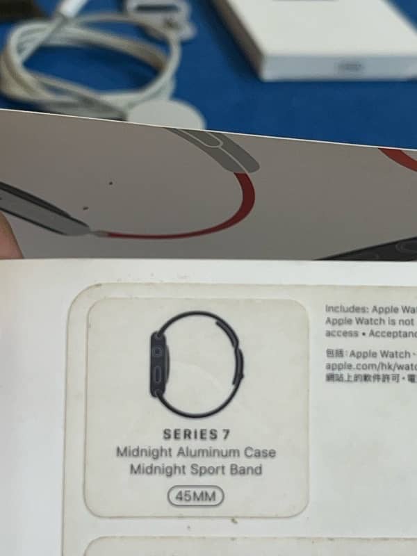 Apple watch Series 7 45mm Midnight blue 9