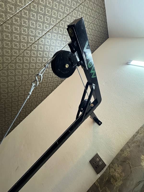 Wall Mounted Upper and Lower Cable Pull up Machine 4