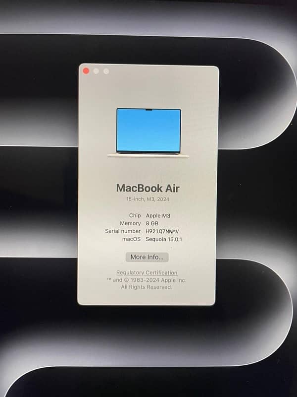 Macbook Air M3 15 inch 2024 1