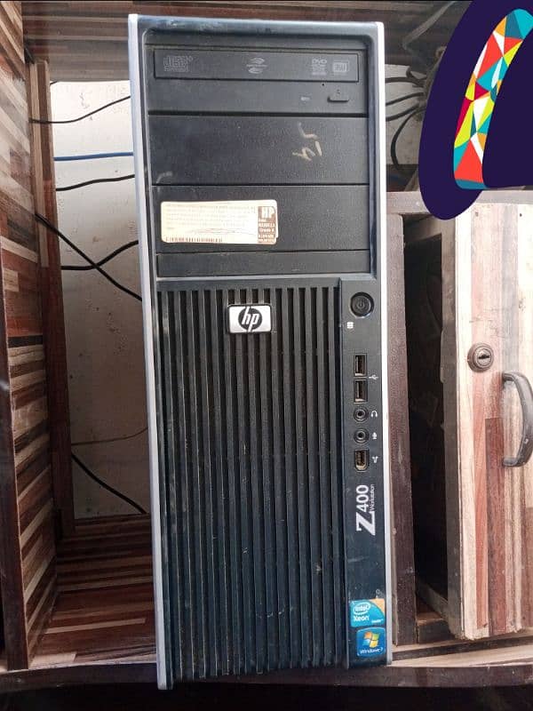 gaming PC HP Z400 1