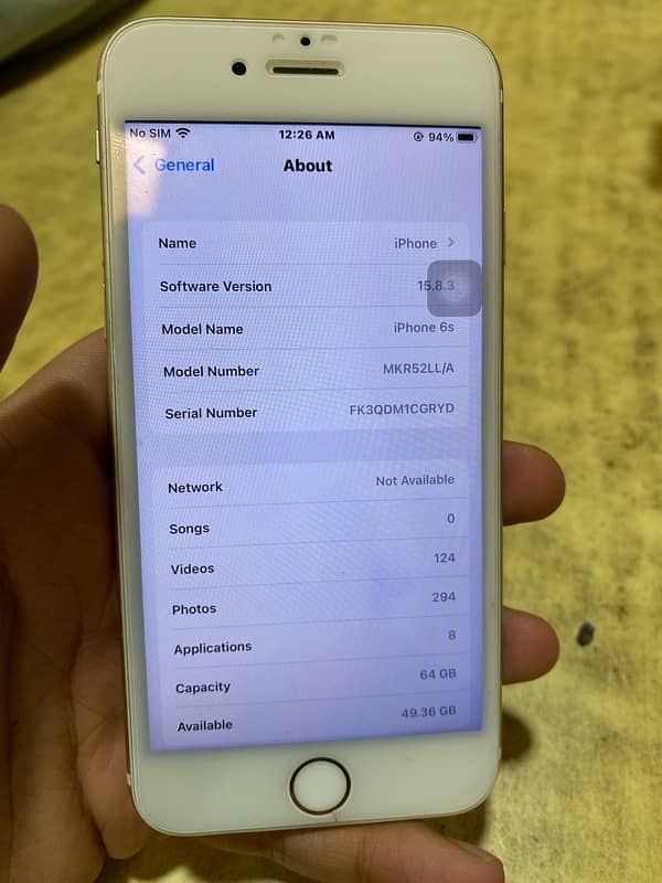 iPhone 6s 64gb pta approved 3