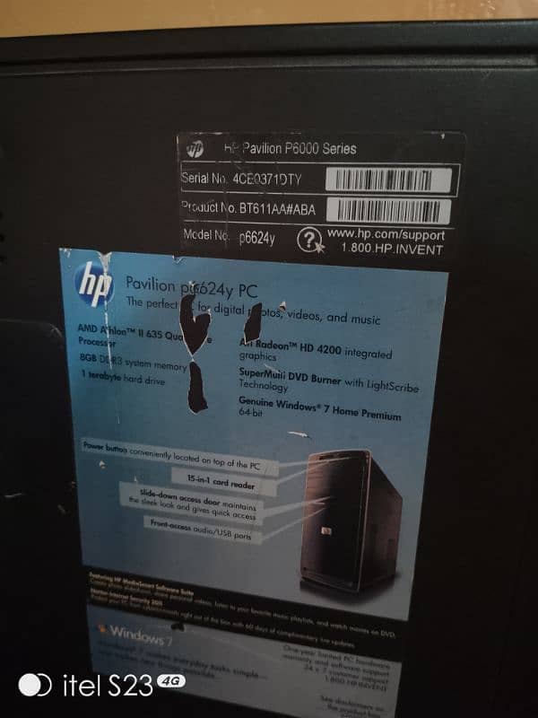 HP AMD Phenom(tm) II X4 840T in Good Conductoin 3