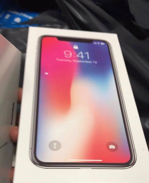 iPhone X 256 gb Pta official approved 10/10 with box 2