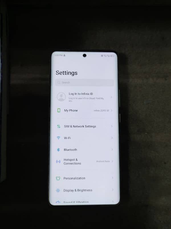 infinix Zero 30 total genuine condition graph body of all ok 7