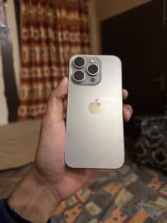 Iphone 15 pro natural titanium 128gb jv