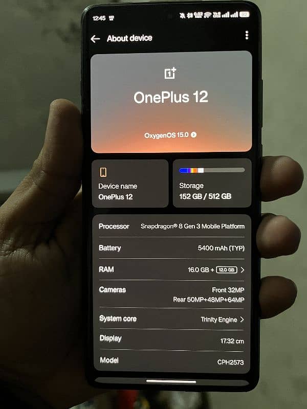 OnePlus 12 512GB Official PTA Dual Sim 1