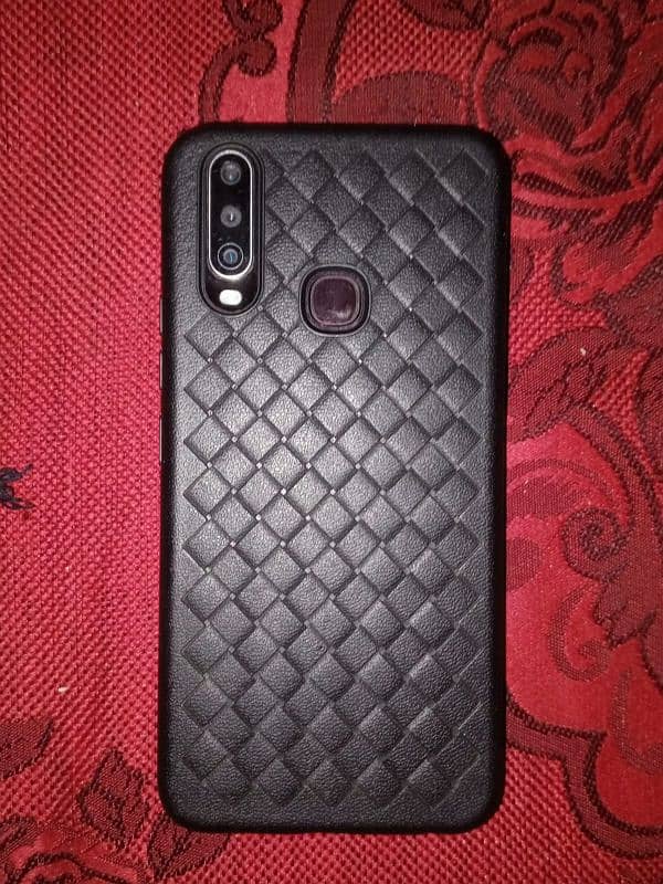 vivo y 17 red colour do back cover three piece 0