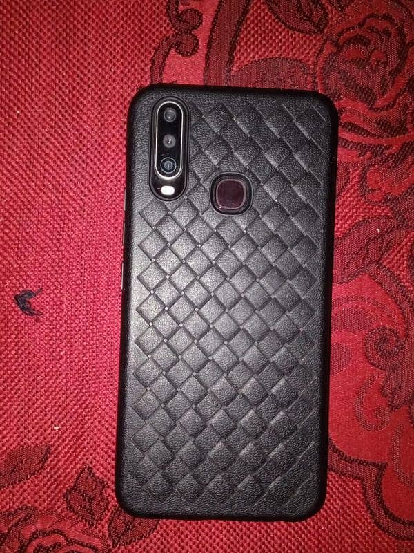 vivo y 17 red colour do back cover three piece 1