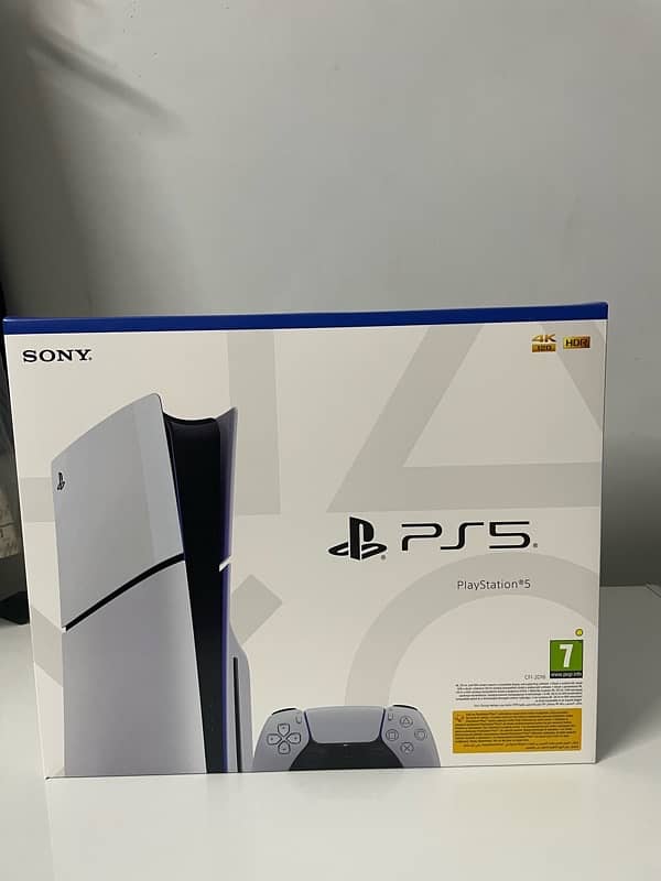 Ps5 Slim 1tb box packed 1