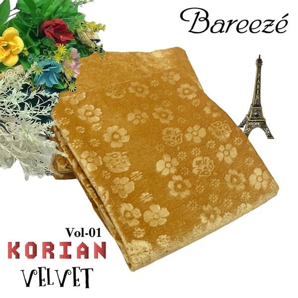 KORIAN VELVET 2PC 3