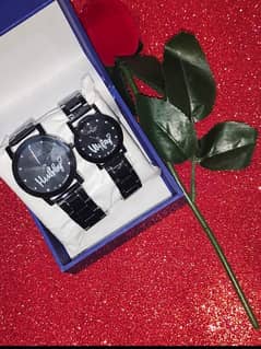 customized couple watch