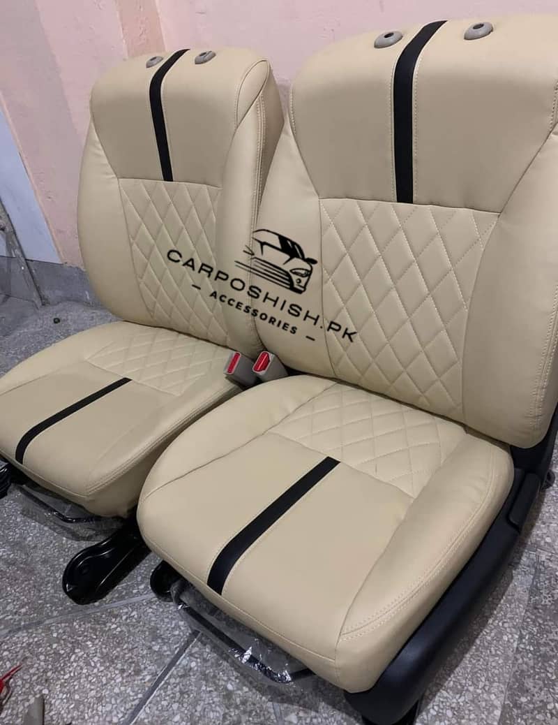 Premium Quality Car Seat Covers For Corolla, Honda, Civic, Alto, Kia e 2