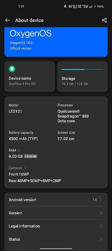 one plus 9 pro 5g 0