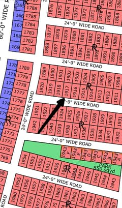 NORTH TOWN RESIDENCY PHASE 1 GOLD BLOCK 120syd plot