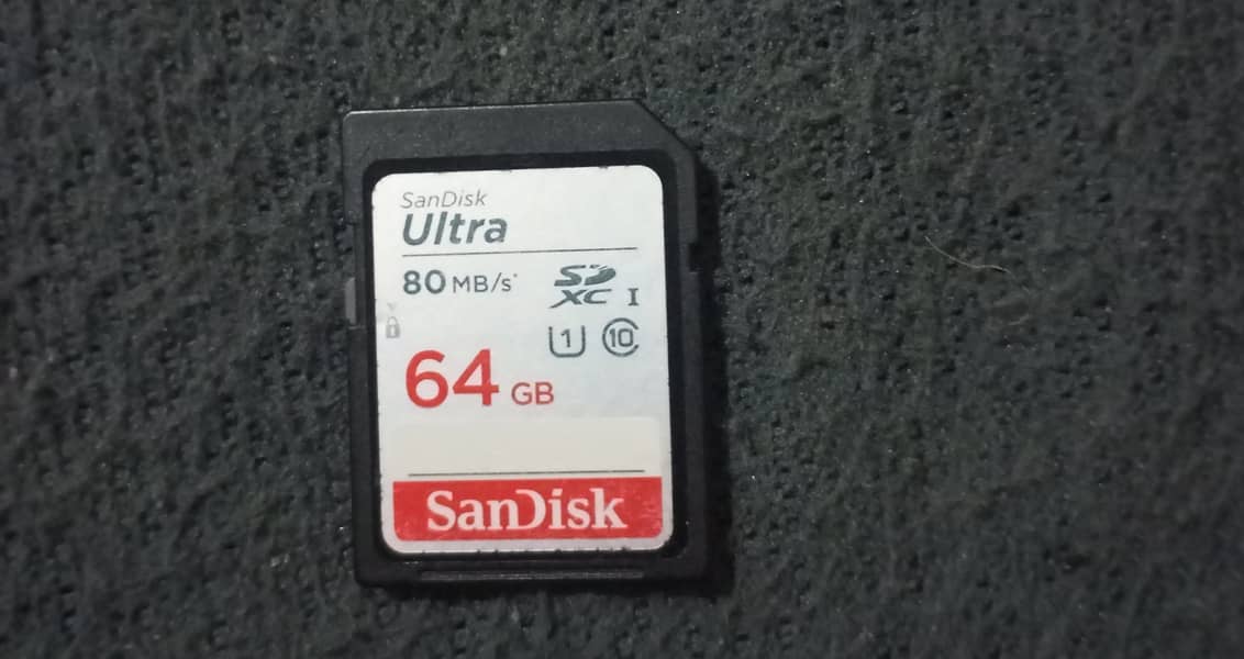 SanDisk 64gb memory card for sale 1