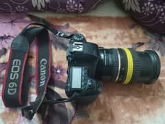 Canon 6D mark 2 with lens