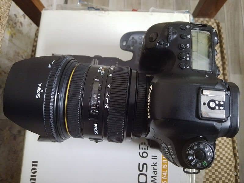 Canon 6D mark 2 with lens 5