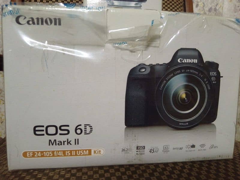 Canon 6D mark 2 with lens 9