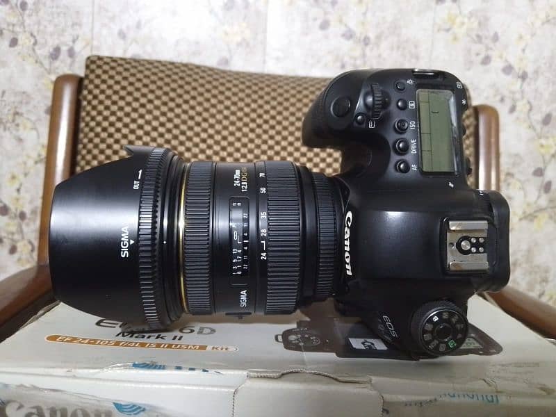 Canon 6D mark 2 with lens 11