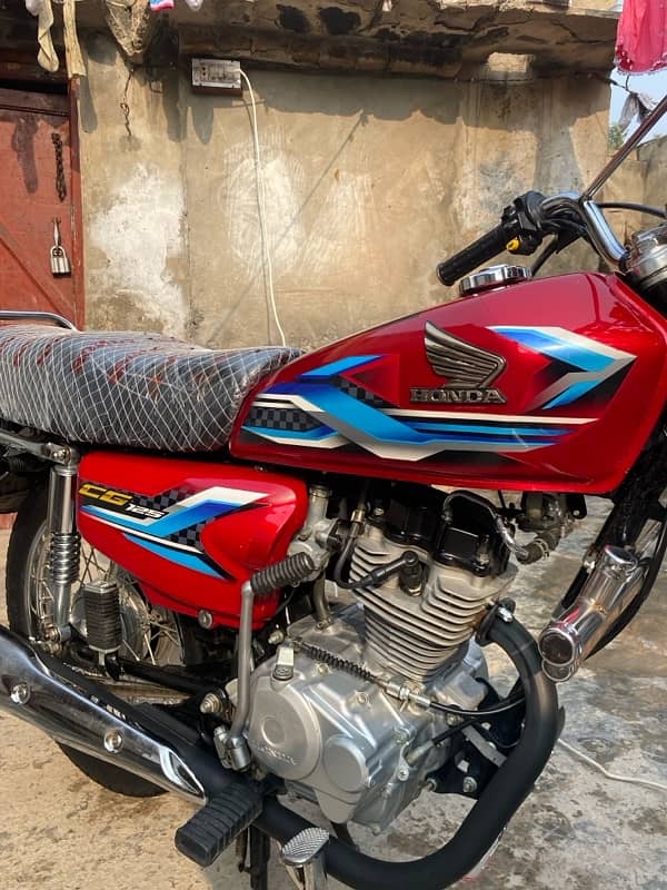 Honda 125 2024 Model Brand New All Punjab Number 0