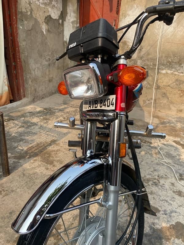 Honda 125 2024 Model Brand New All Punjab Number 4