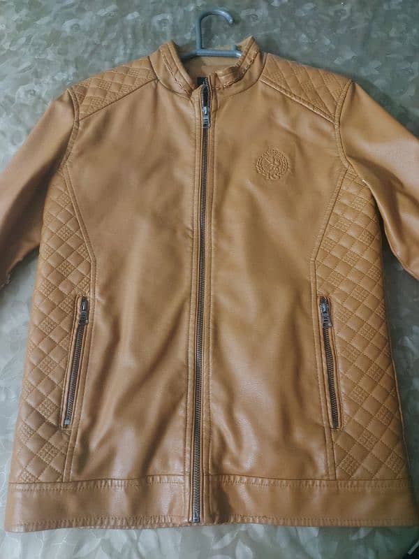 Mens leather jacket 0