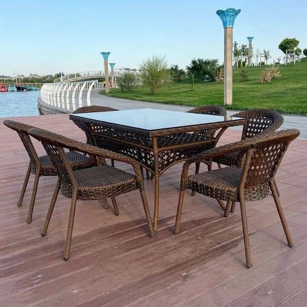 Garden chairs/rattan sofa sets/dining tables/UPVC outdoor furniture 1