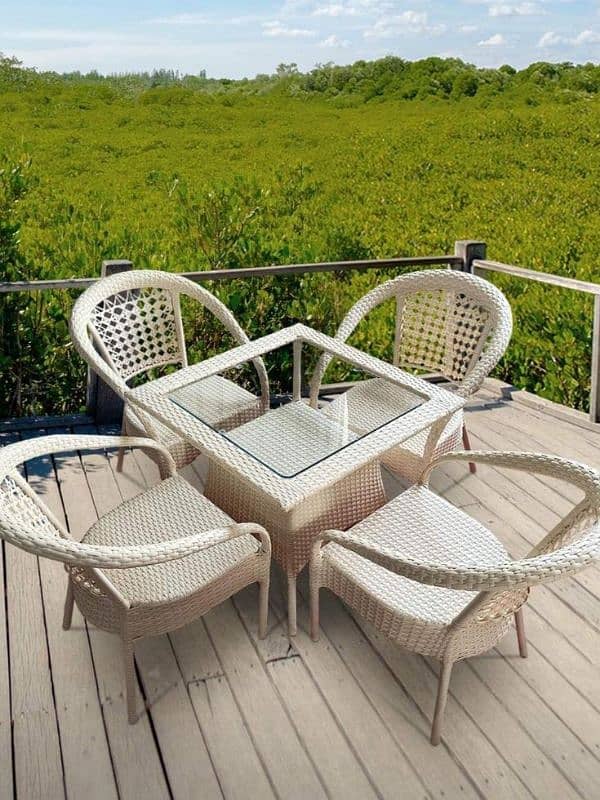 Garden chairs/rattan sofa sets/dining tables/UPVC outdoor furniture 2