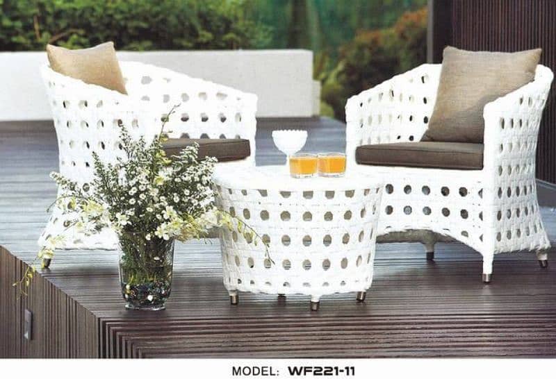 Garden chairs/rattan sofa sets/dining tables/UPVC outdoor furniture 4