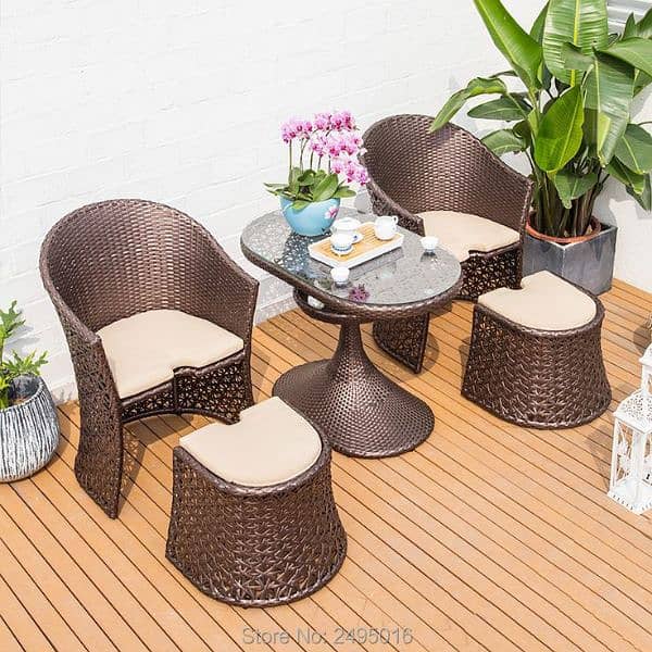 Garden chairs/rattan sofa sets/dining tables/UPVC outdoor furniture 16