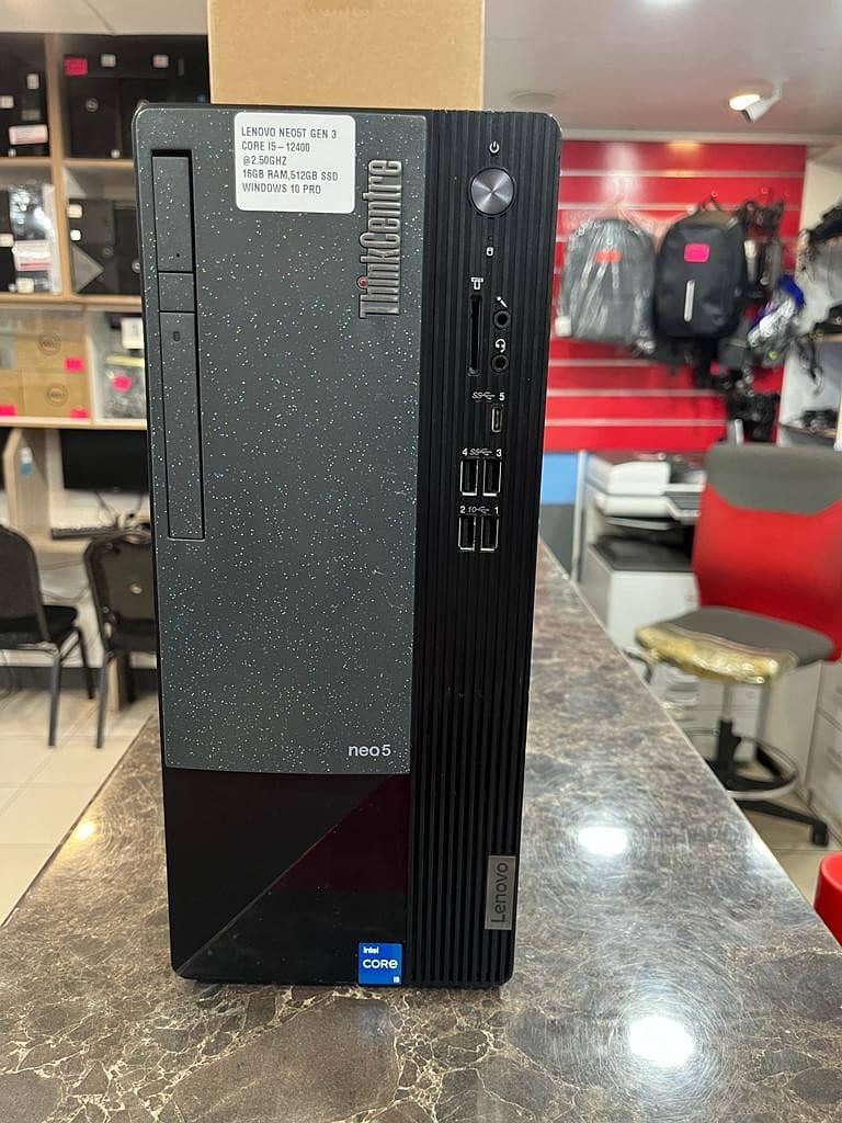 New Open Box Lenovo ThinkCentre Neo 50T Tower i7 12th GEN 12700 1