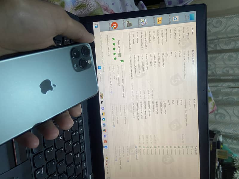 Iphone 11pro FU midnight green 256 GB 5