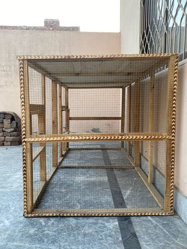 wooden cage for all kinds of birds 2