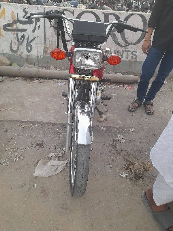 Honda 125 model 2020 num karachi 0