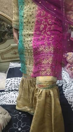 jamawar sharara 3 piece only 700 rps