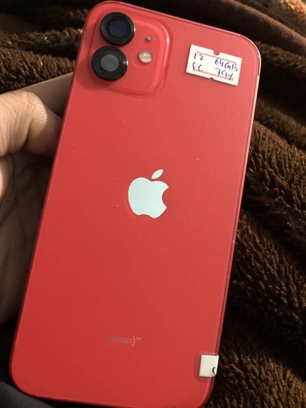 iPhone 12 red colour non pta 0