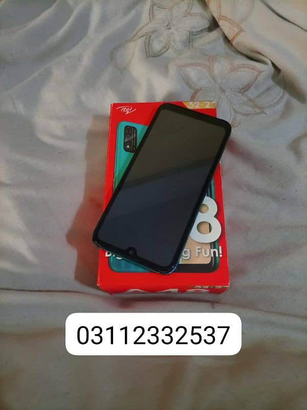 itel A48 with box lalukhet add details parhen sb likha h 03112332537 0