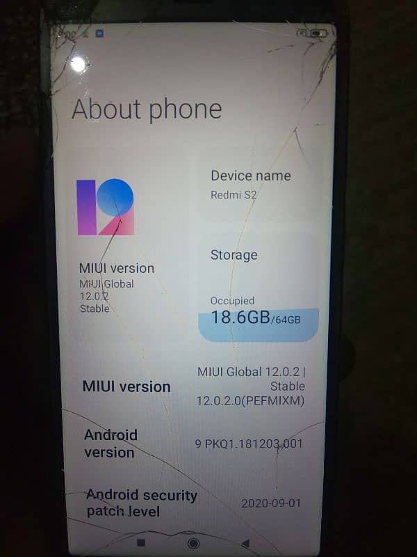 Redmi S2 ram 4 GB momery 64 4/64  Condition 10/4  03086618969 WhatsApp 5