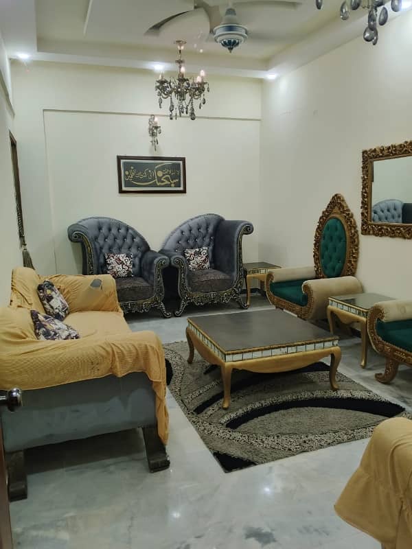 200 Square Yards Ground Floor Portion Available On Rent Block 3a Jauhar 1