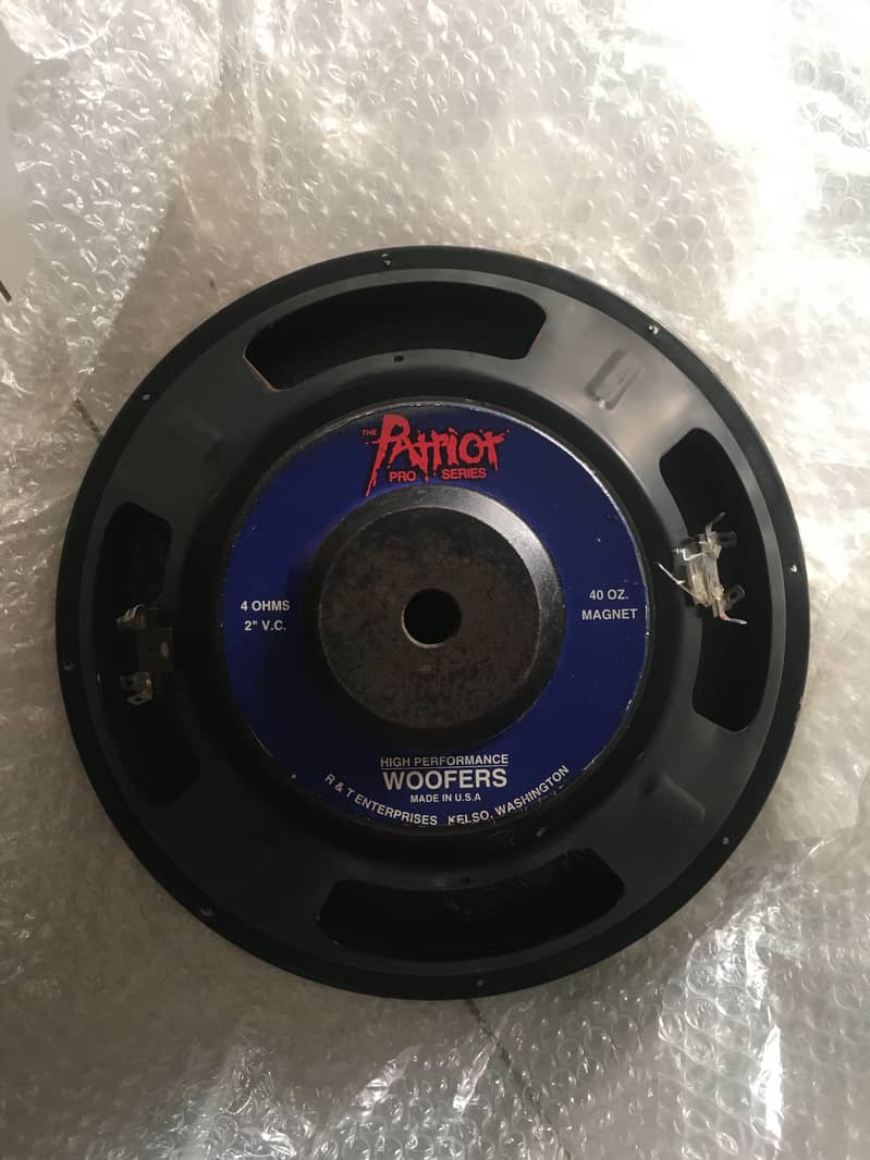 Patriot pro series Woofer for Sale 0