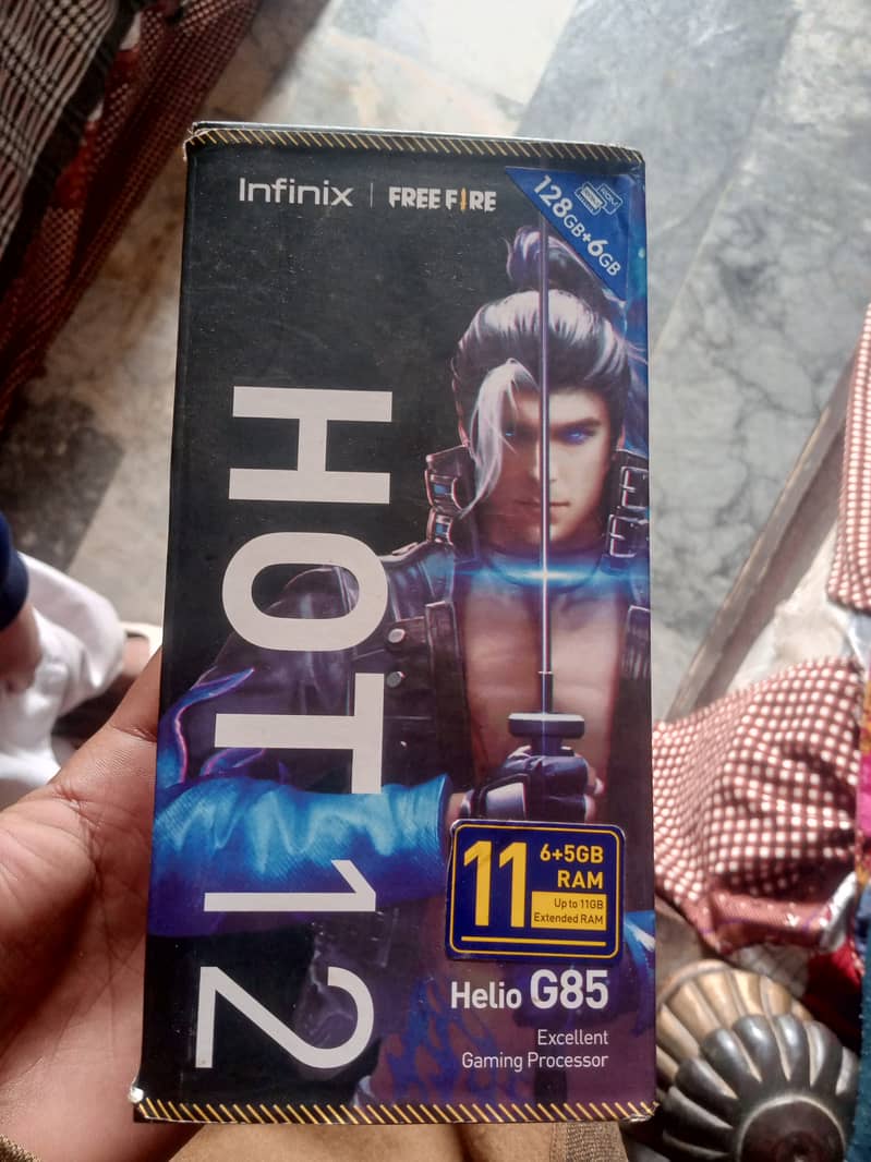 Infinix hot 12 all ok condition 10/10 6+3+5/128 2