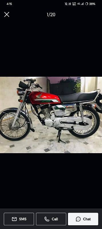 HONDA CG125 2022 | SPECIAL EDITION | HONDA in FAISALABAD | SELFSTARTE 5