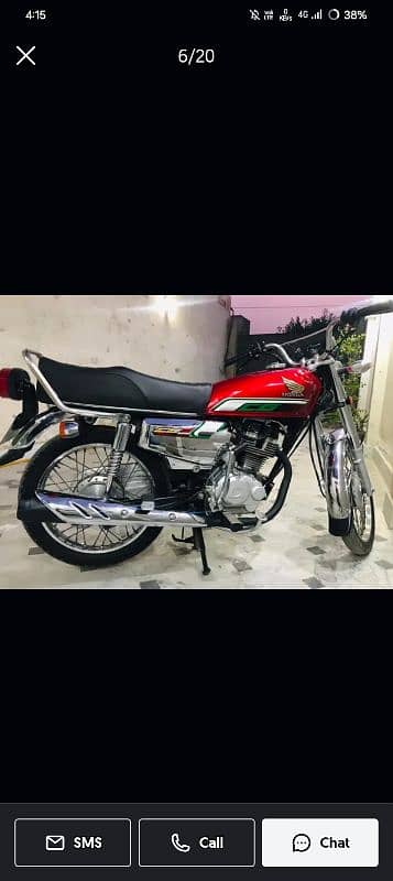 HONDA CG125 2022 | SPECIAL EDITION | HONDA in FAISALABAD | SELFSTARTE 10