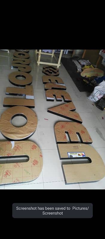 LED 3D Acrylic Sign Board 5